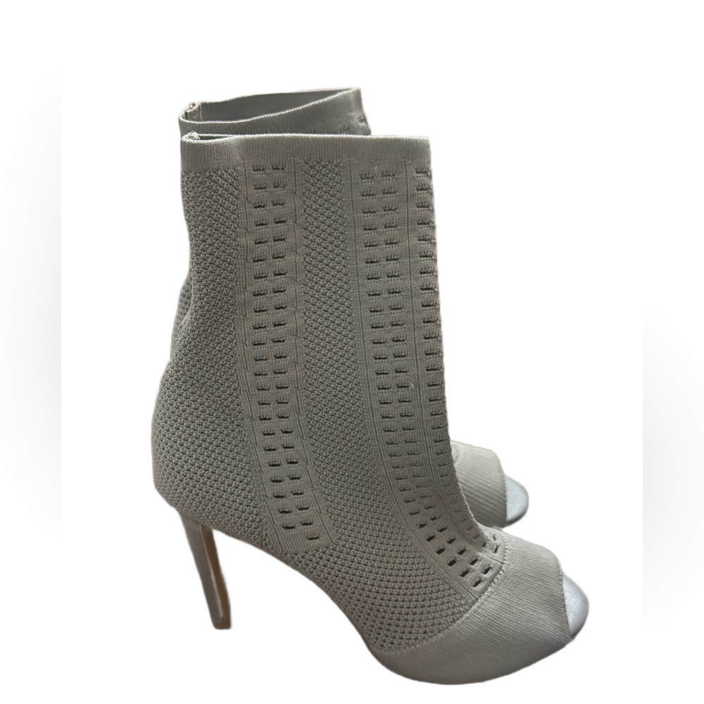 Charles (Charles David) peep toe mesh high heel bootie 7.5
NWOT